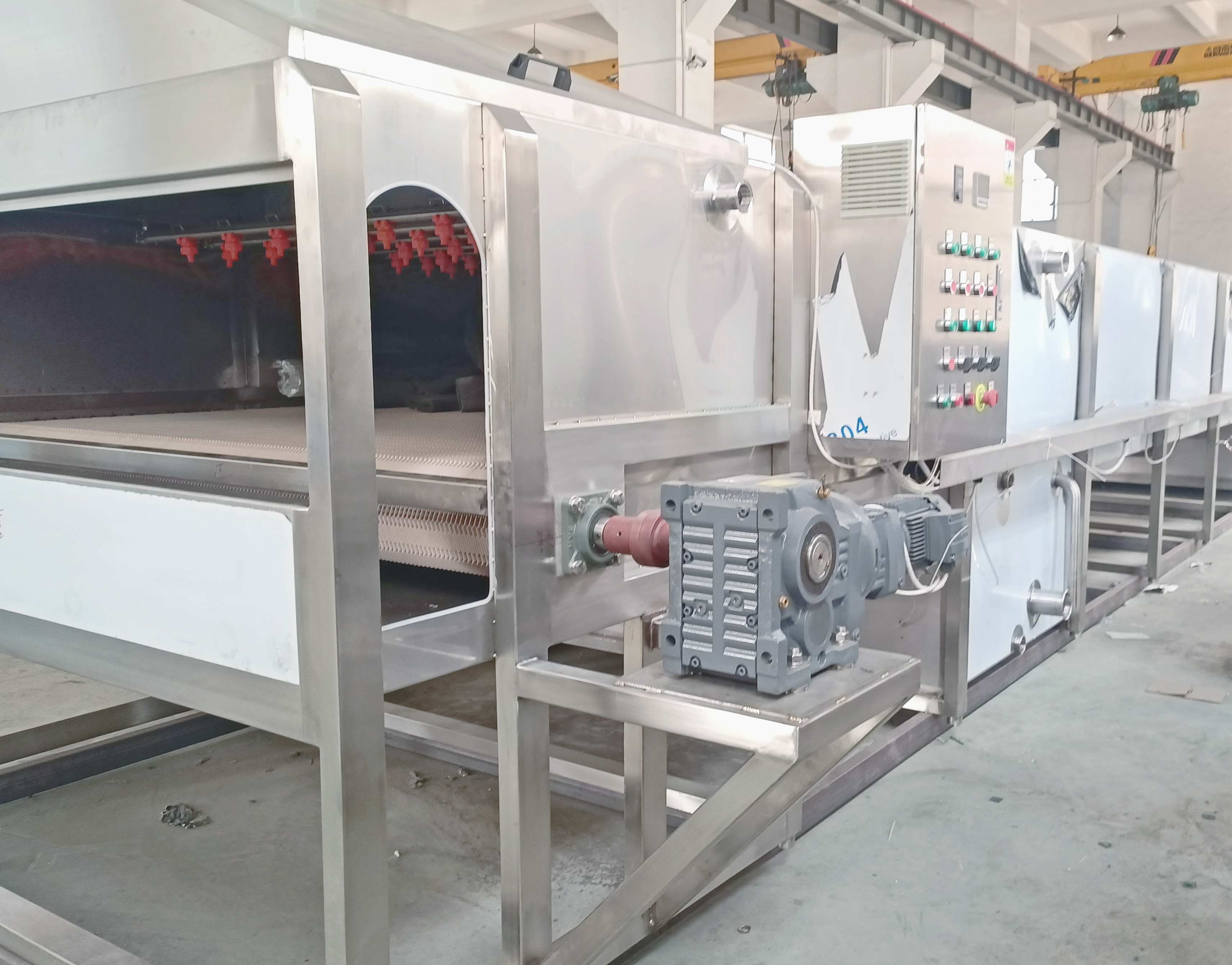 টানেল পেস্টুরাইজার এবং কুলার