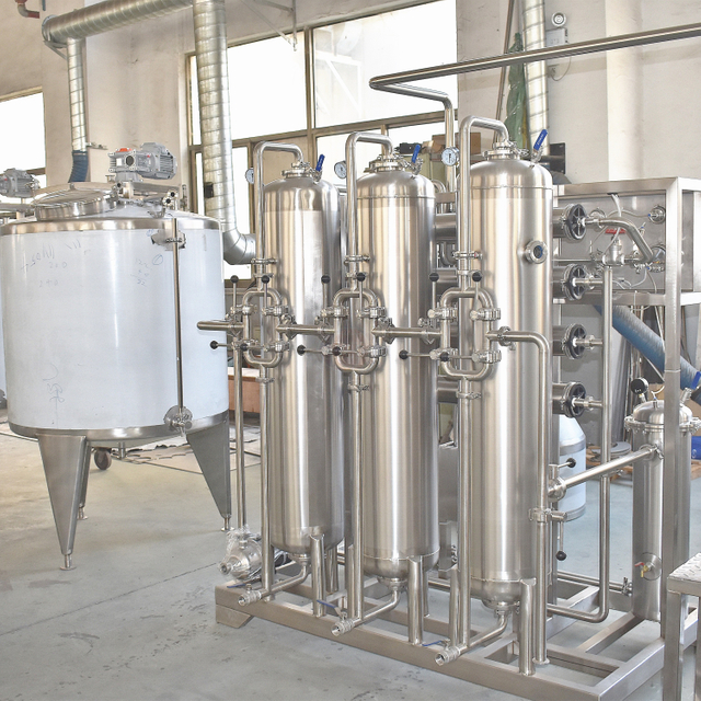 স্টেইনলেস স্টিল 304 বিপরীত অসমোসিস ওয়াটার ফিল্টার সিস্টেম